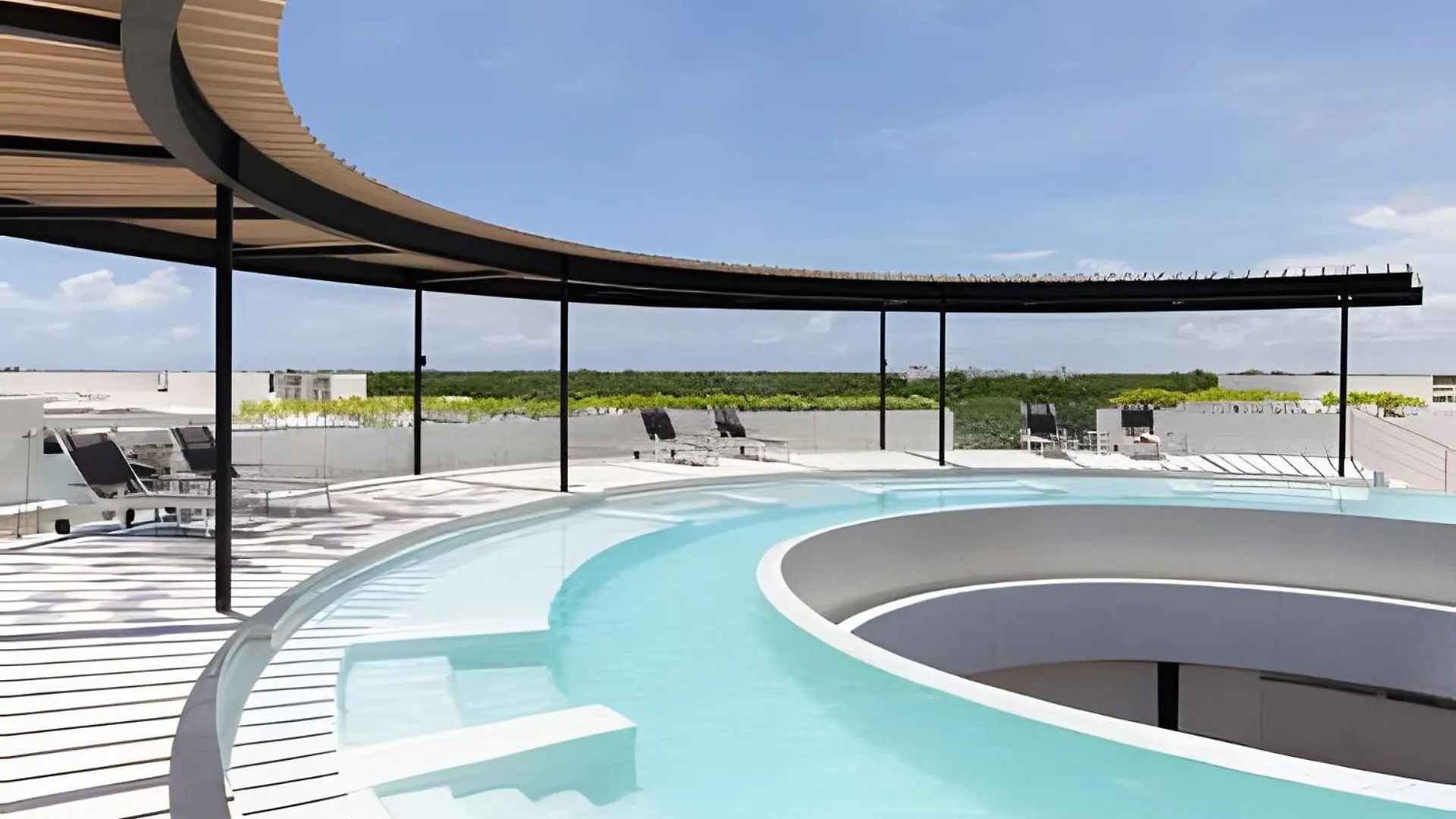 Apartment Ferienwohnung Penthouse Con Alberca Privada En Panoramic La Veleta, Tulum